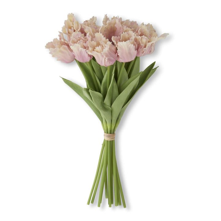 13" Real Touch Parrot Tulip Bundle,12 Stems