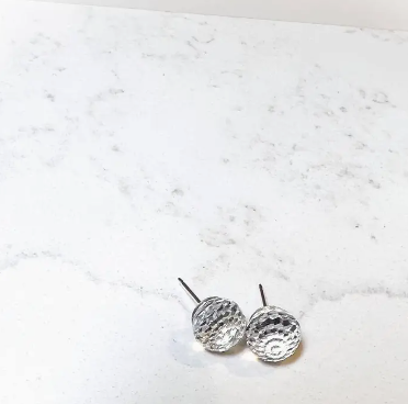 Crystal Ball Stud Earrings - Sela+Sage