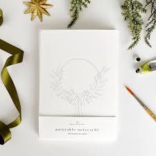 Paintable Notecards
