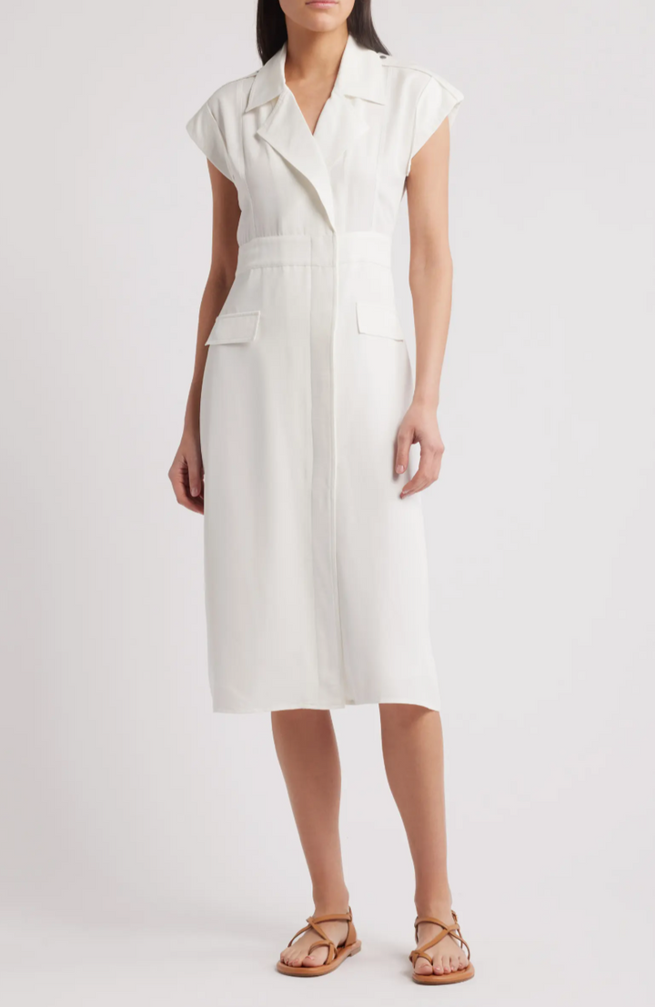 White Shirtdress