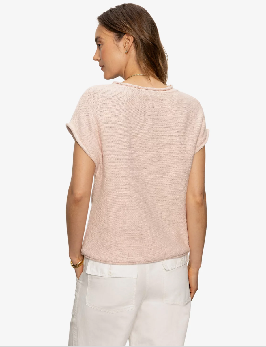 Earth Pink Easy Sweater Tee