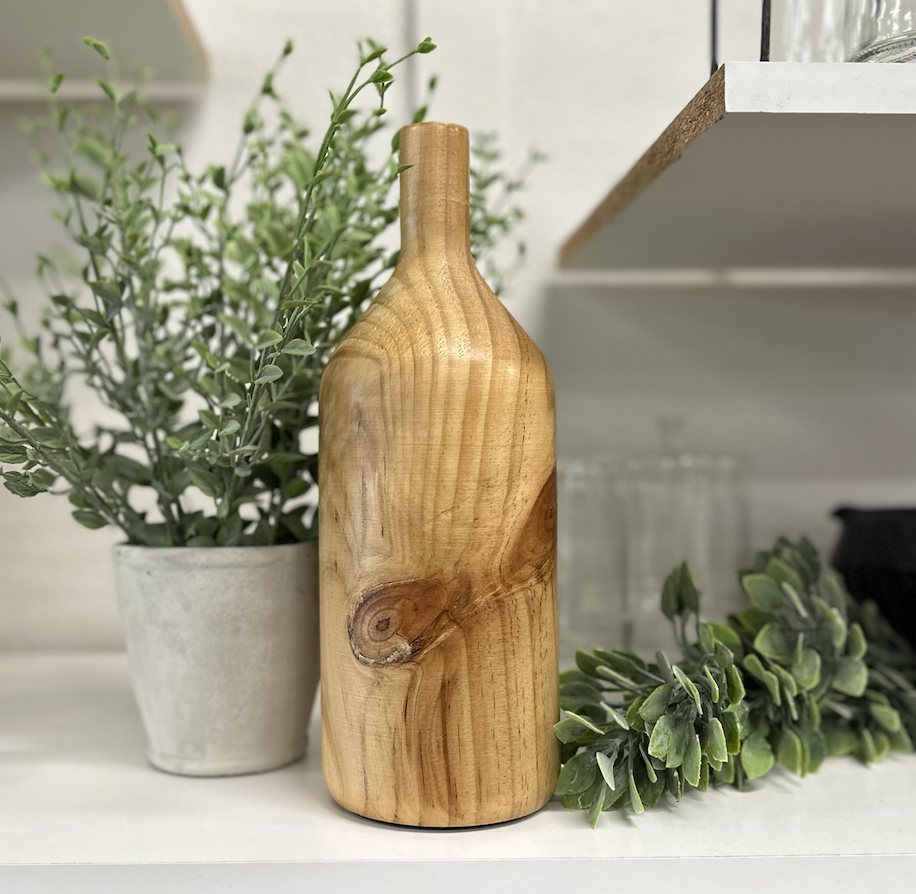 Wood Bottle