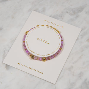 Happy Little Moments Gold Bracelet w/ Colored Beads