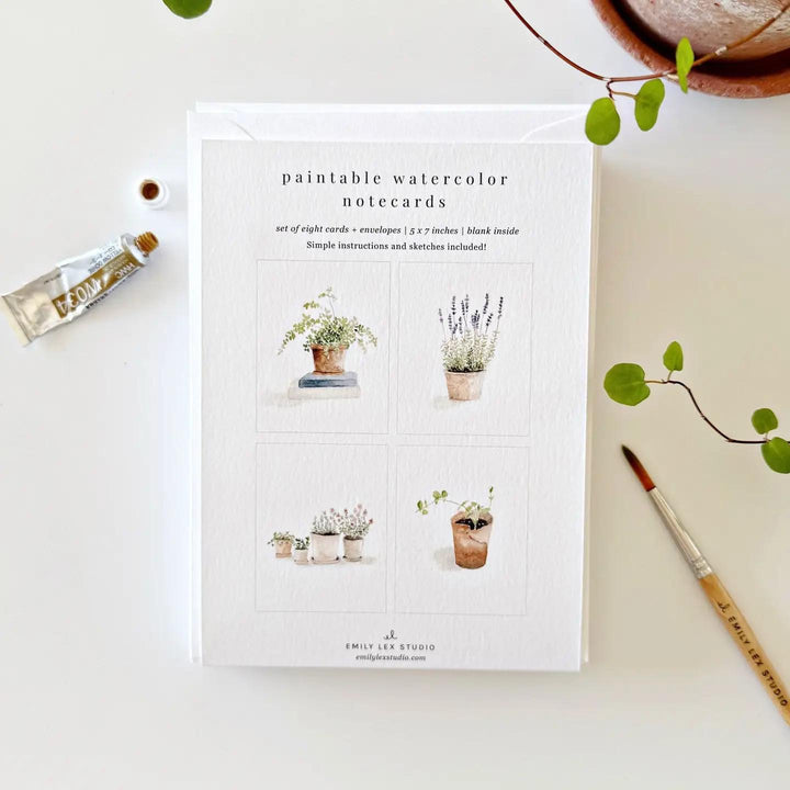 Paintable Notecards