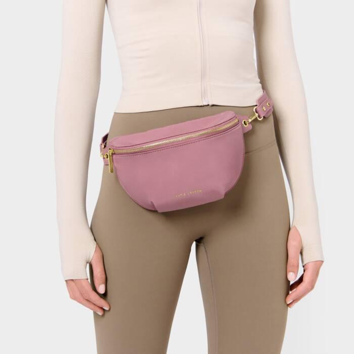 Nylon-Luxe Belt Bag