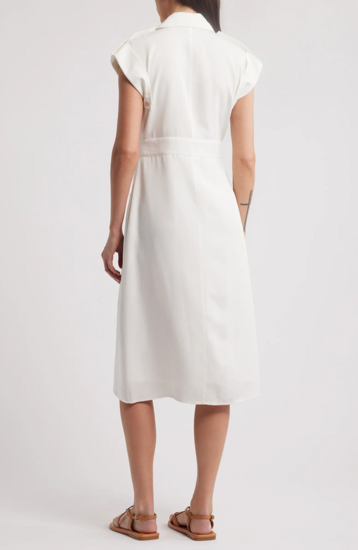 White Shirtdress