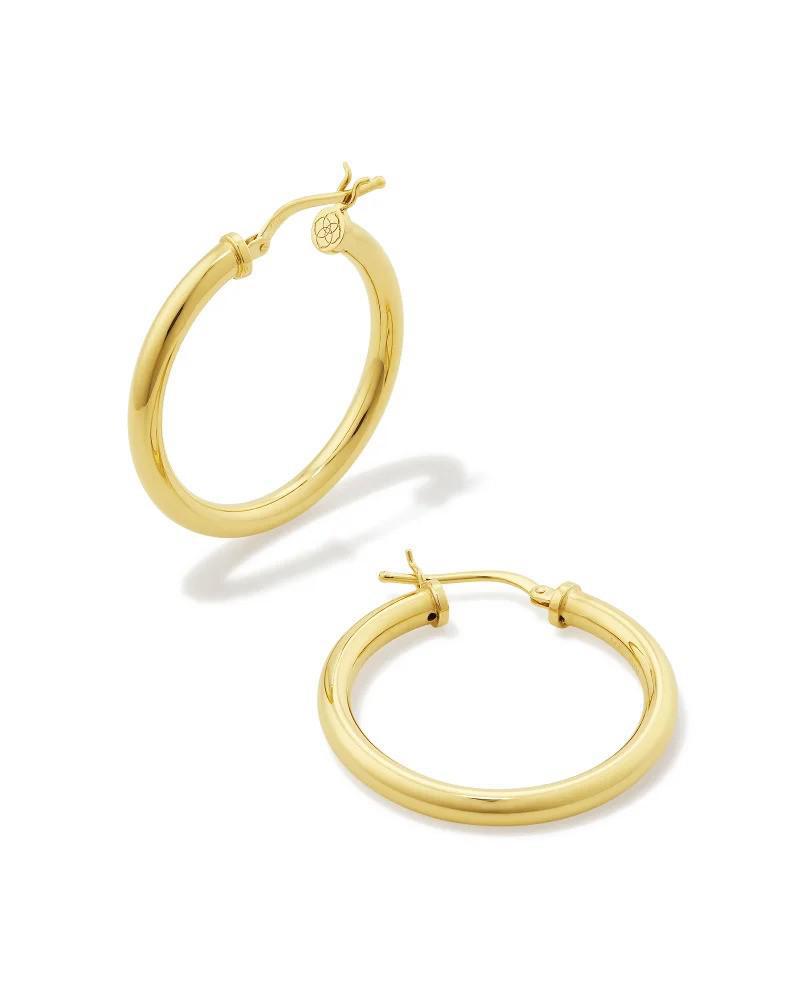 Kendra Scott Tube Medium Hoop Earrings