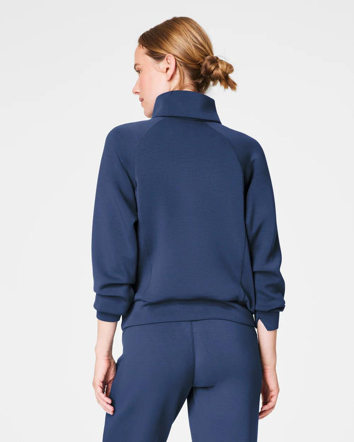 AirEssentials Half Zip Faded Indigo