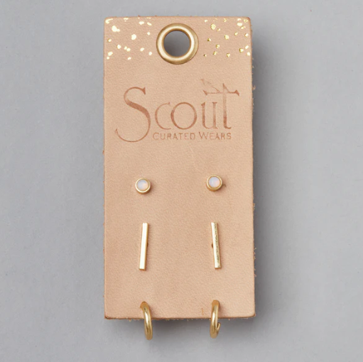 Stud Earring Trio - Scout Curated Wears