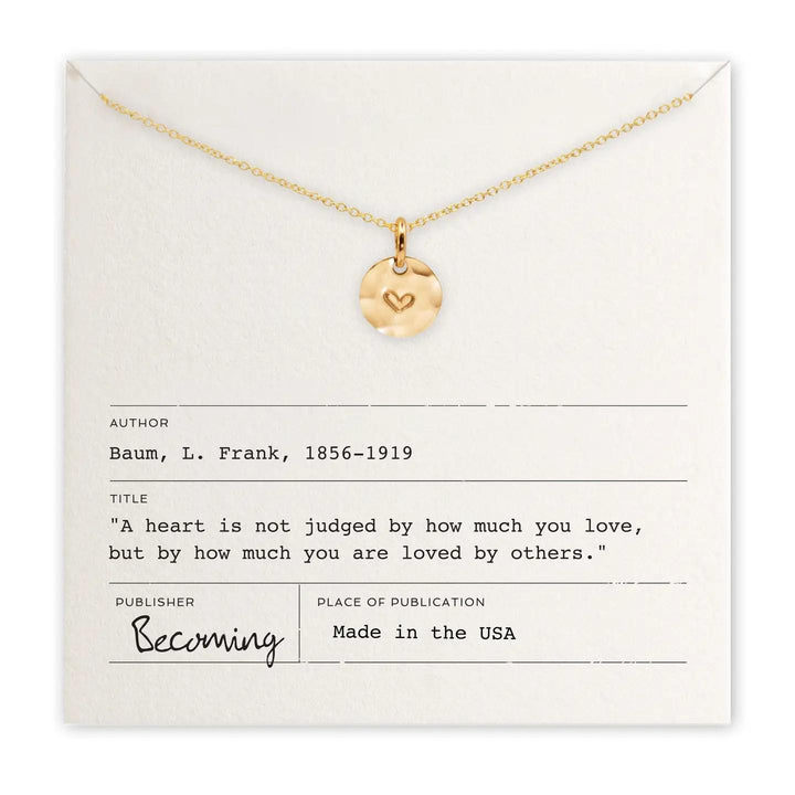 Becoming Necklace - Gold