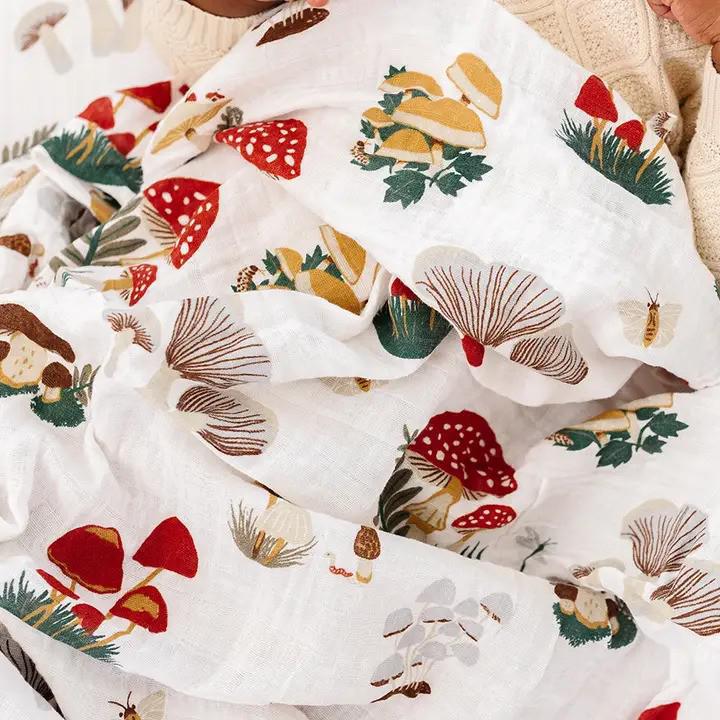 Mushroom Swaddle - Clementine Kids