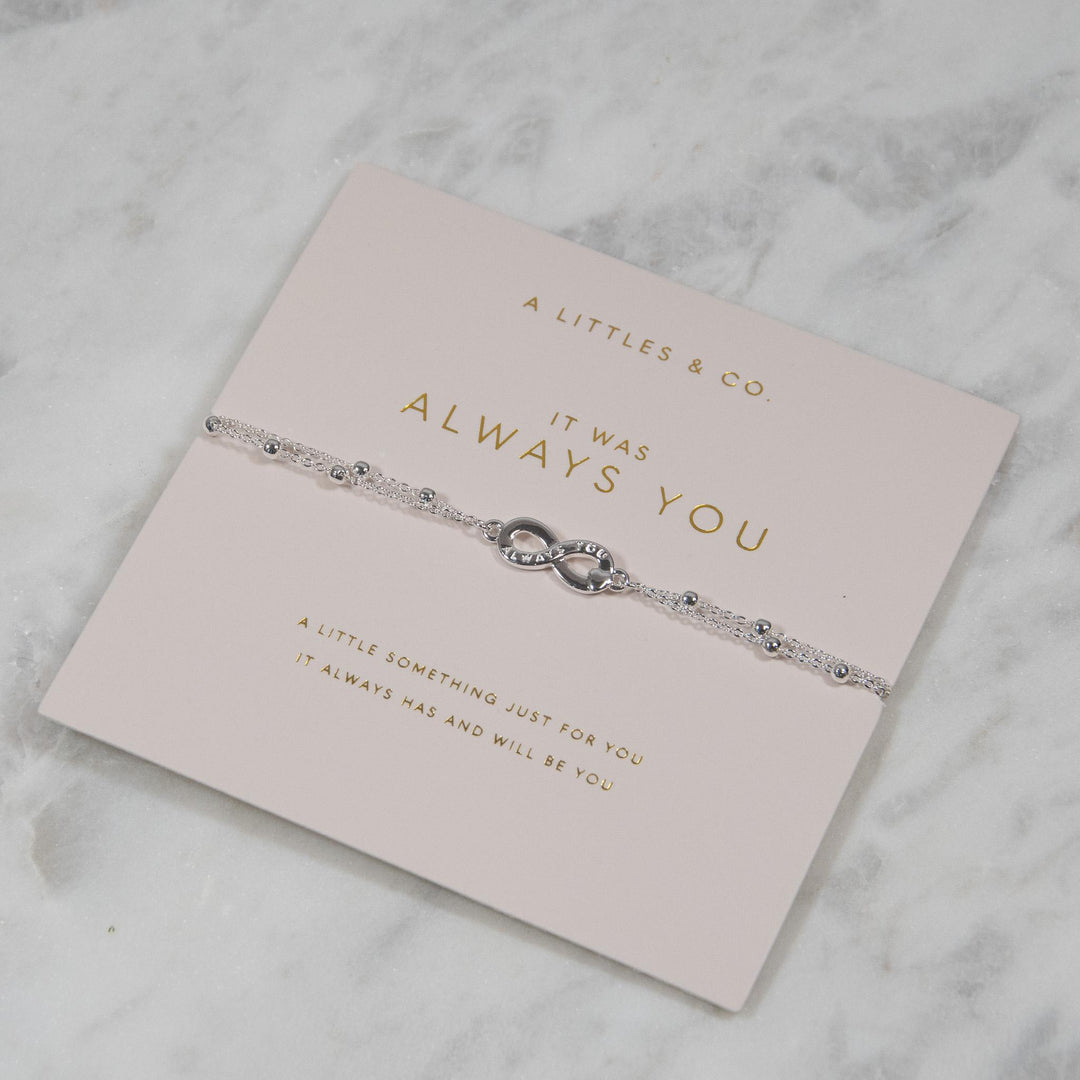 Forever Yours Silver Bracelet