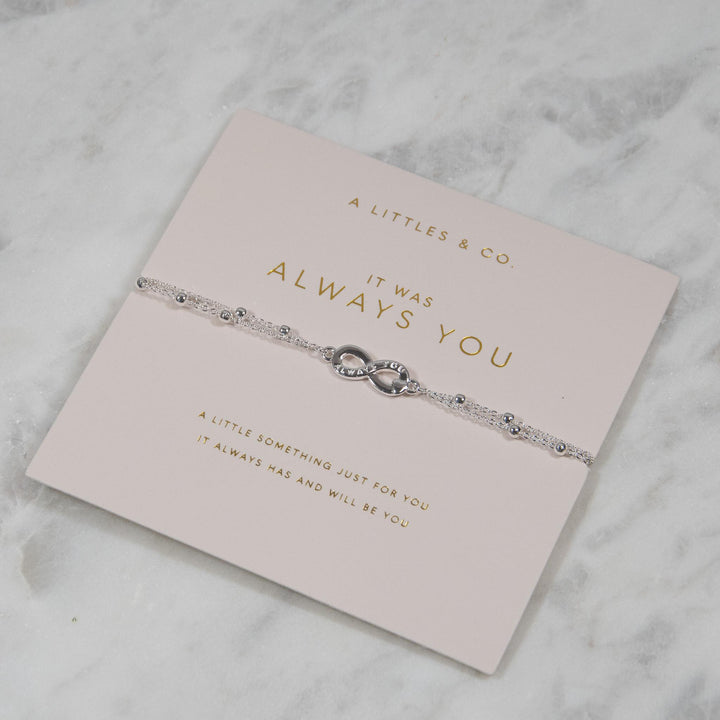 Forever Yours Silver Bracelet