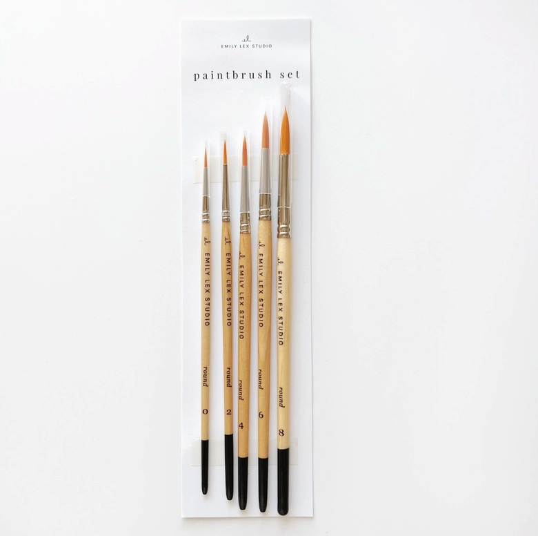 Watercolor Paintbrush Set