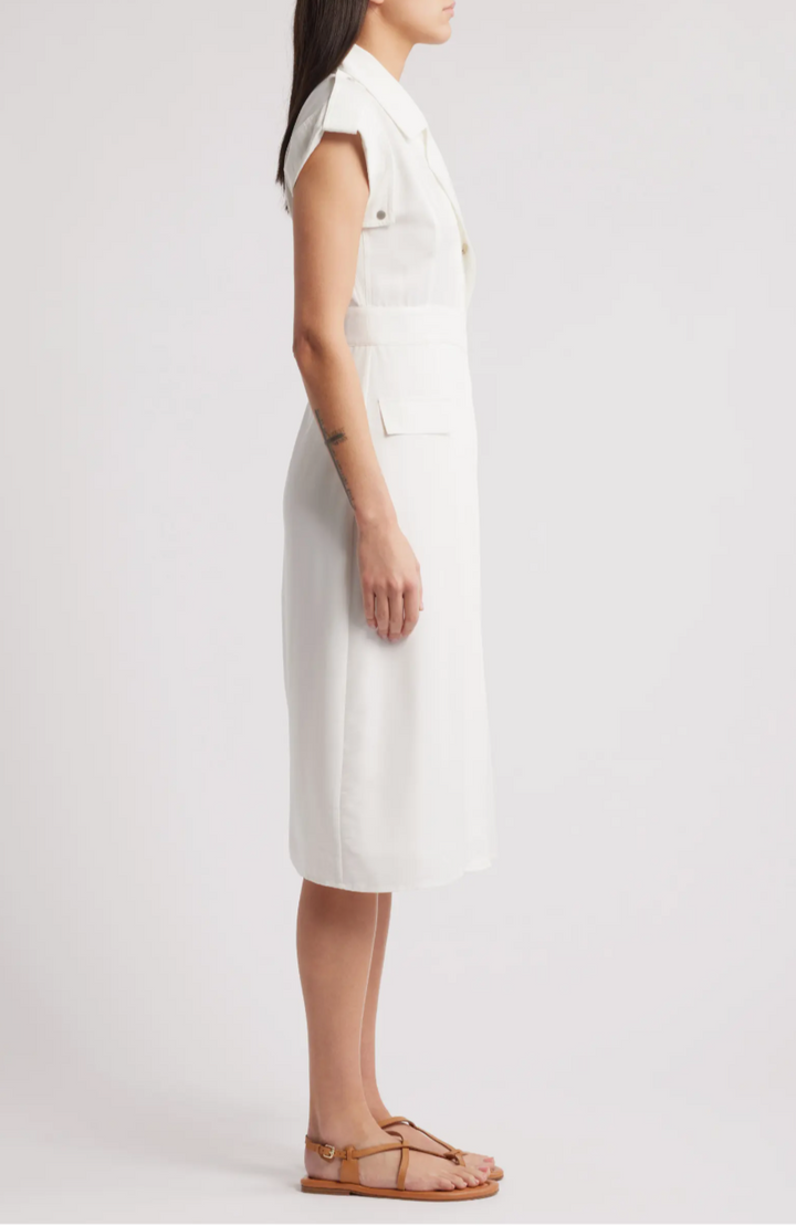 White Shirtdress