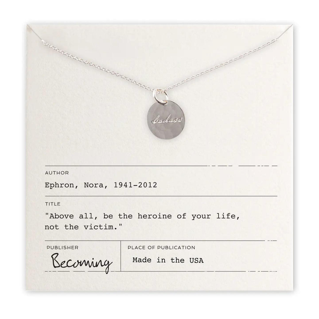 Becoming Necklace - Silver