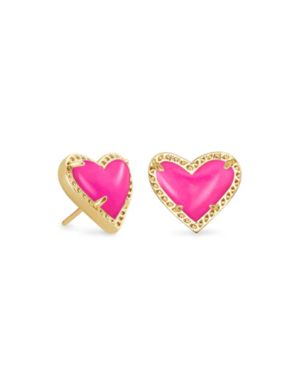 Kendra Scott Ari Heart Stud Earrings