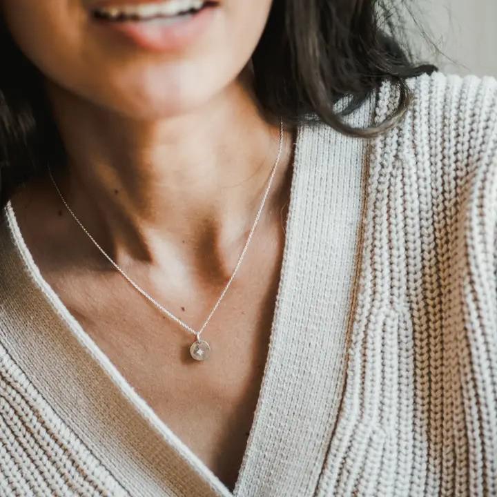 Becoming Necklace - Silver