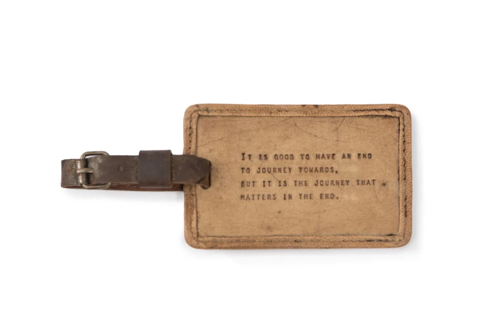Leather Luggage Tag