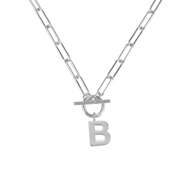 Silver Toggle Necklace- Natalie Wood Designs