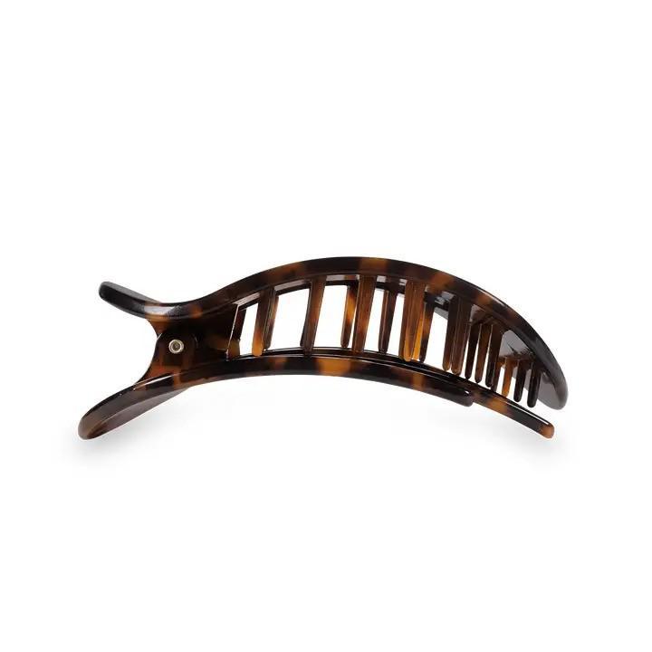 Flat Round Teleties Hair Clip