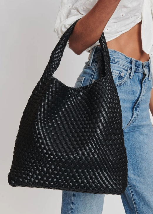 Ellery Woven Hobo Bag