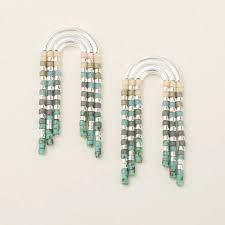 Chromacolor Miyuki Rainbow Fringe Earrings - Scout Curated Wears