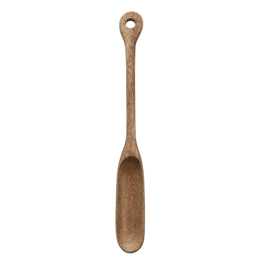 10"L Mango Wood Spoon, Natural