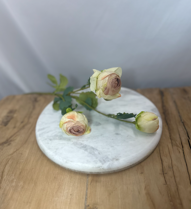 20" Rose w/ 3 Buds