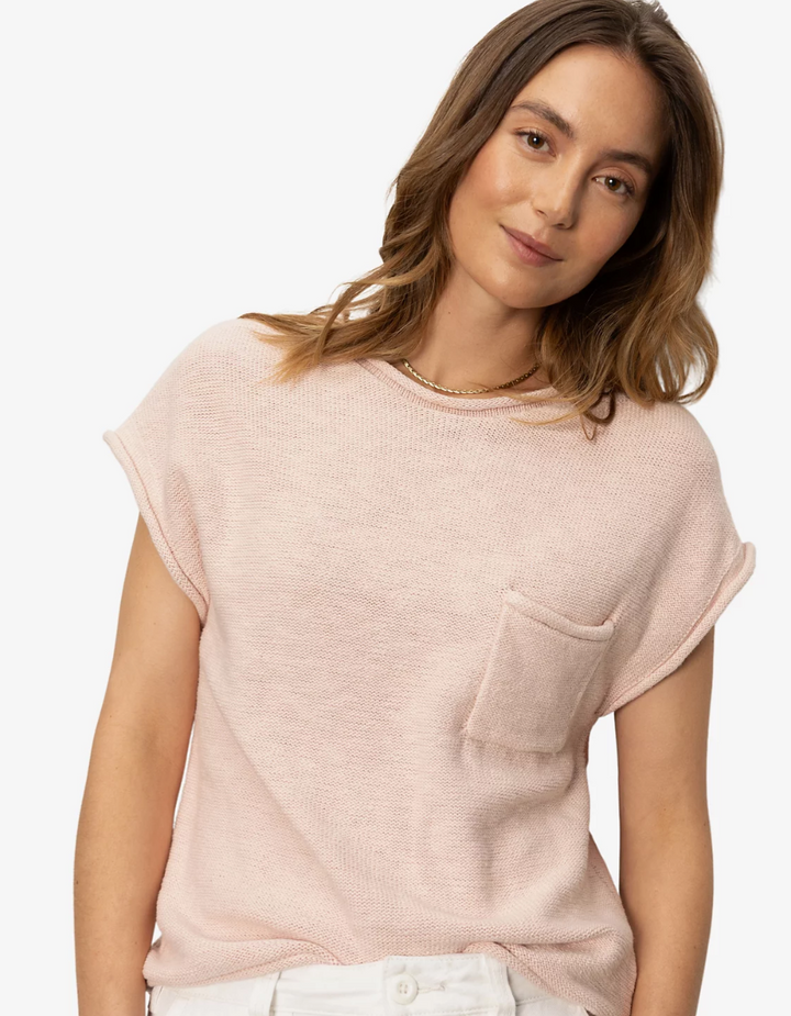 Earth Pink Easy Sweater Tee