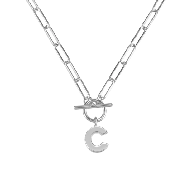 Silver Toggle Necklace- Natalie Wood Designs