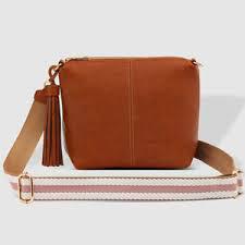 Daisy Stripe Crossbody Bag