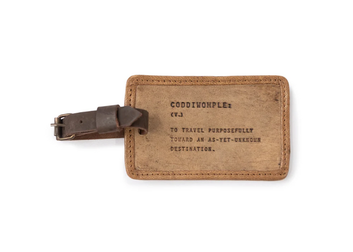 Leather Luggage Tag