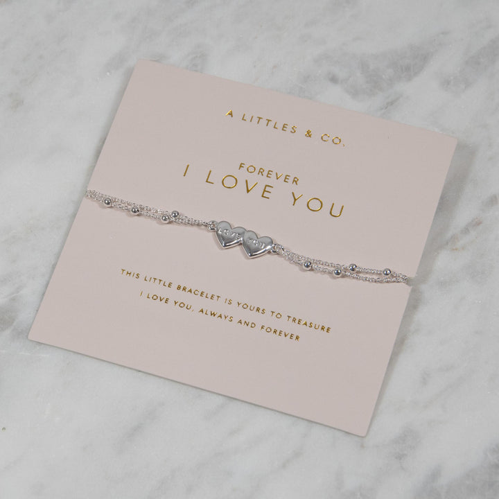 Forever Yours Silver Bracelet