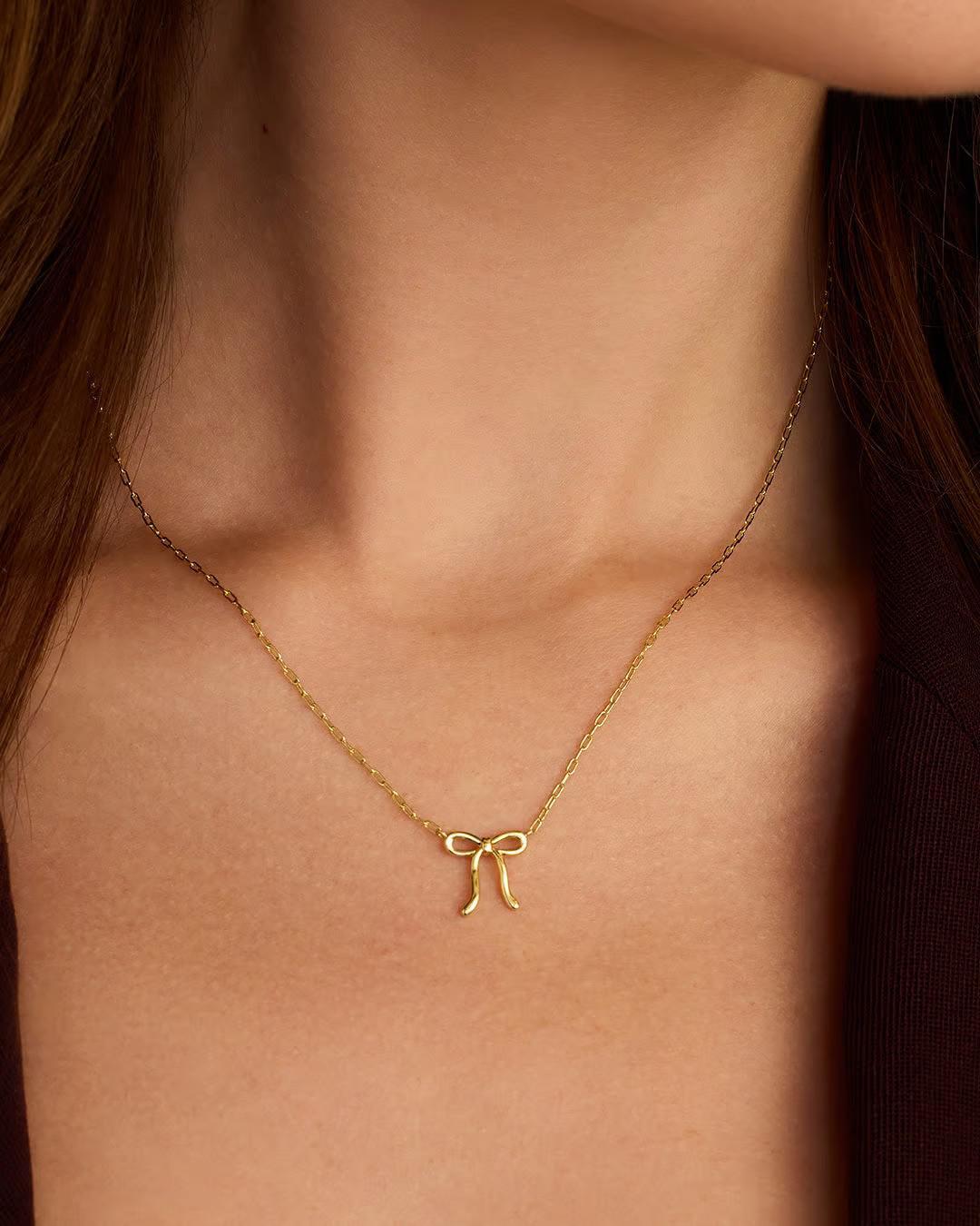 Gorjana Put a Bow on it Necklace