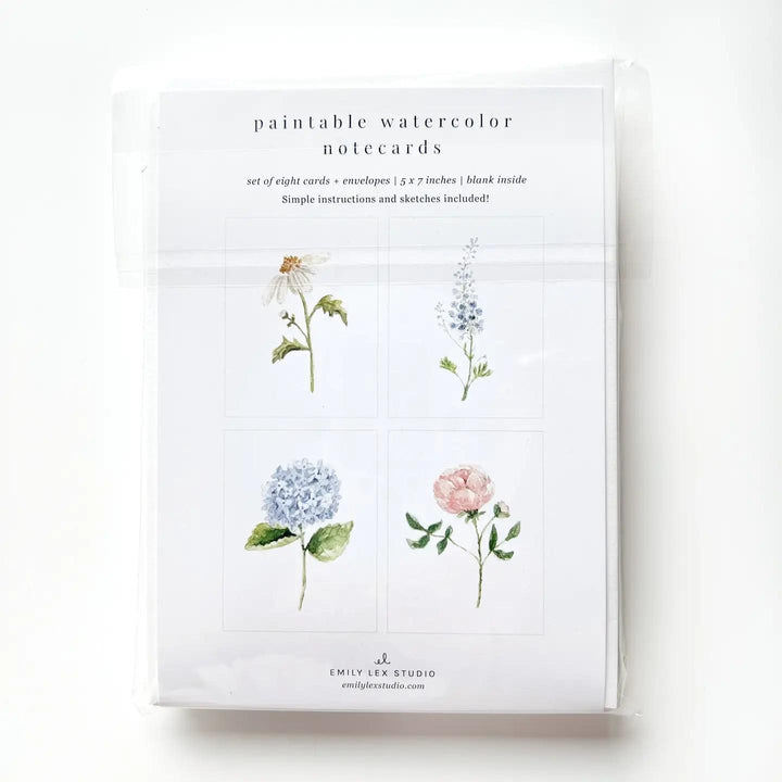 Paintable Notecards