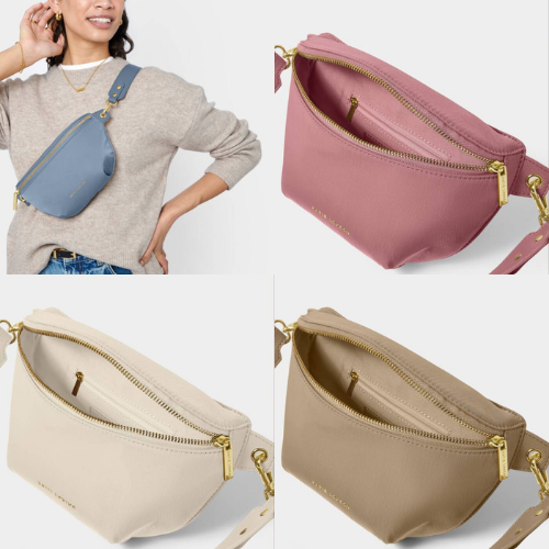 Nylon-Luxe Belt Bag