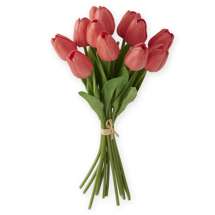13" Real Touch Mini Tulip Bundle, 12 Stems