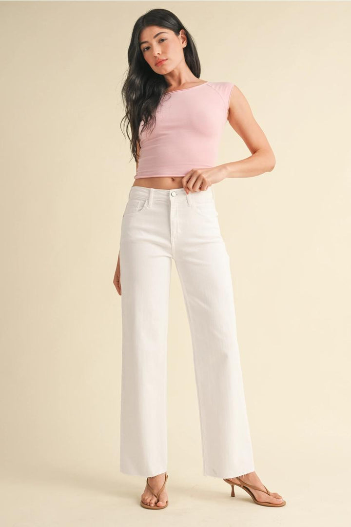 Scissor Cut Slim Palazzo