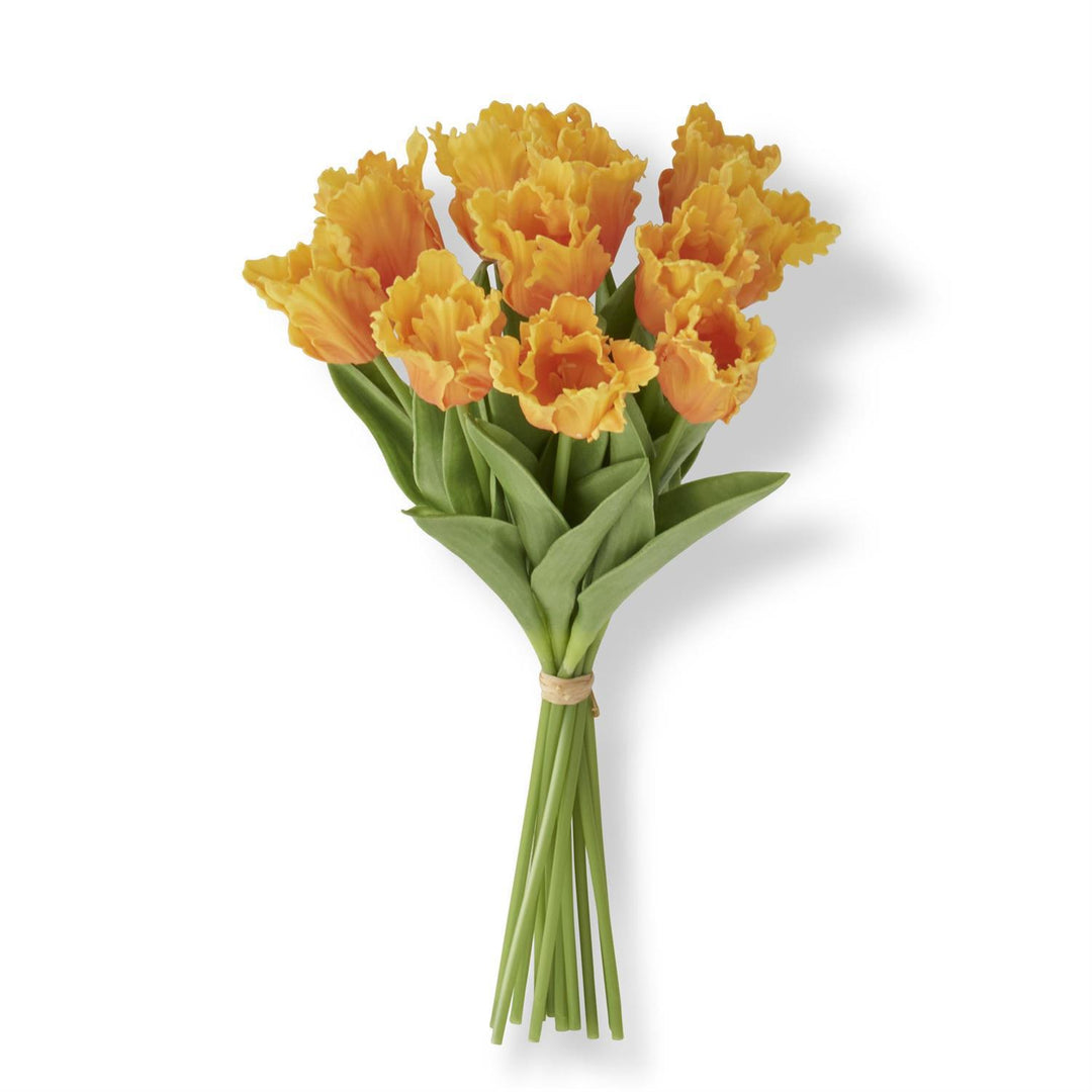 13" Real Touch Parrot Tulip Bundle,12 Stems