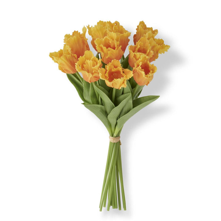 13" Real Touch Parrot Tulip Bundle,12 Stems