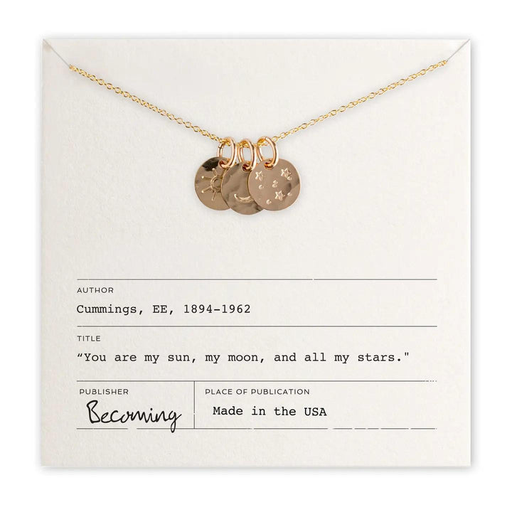 Becoming Necklace - Gold