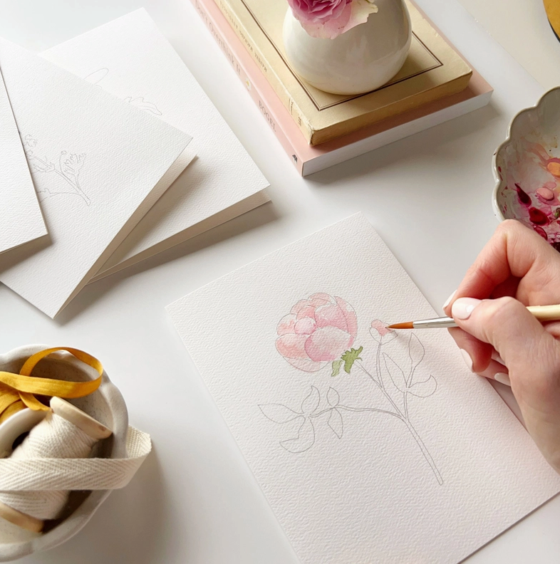 Paintable Notecards