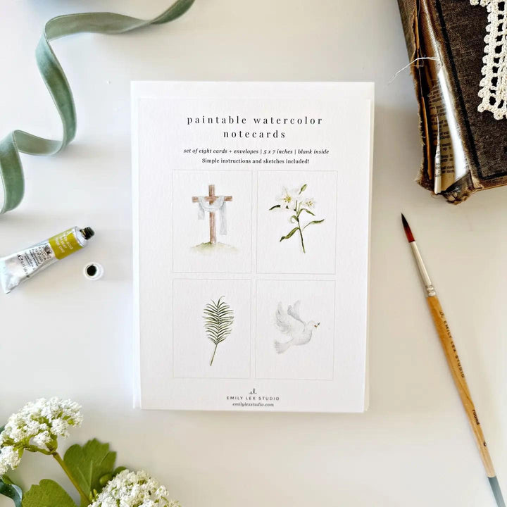 Paintable Notecards