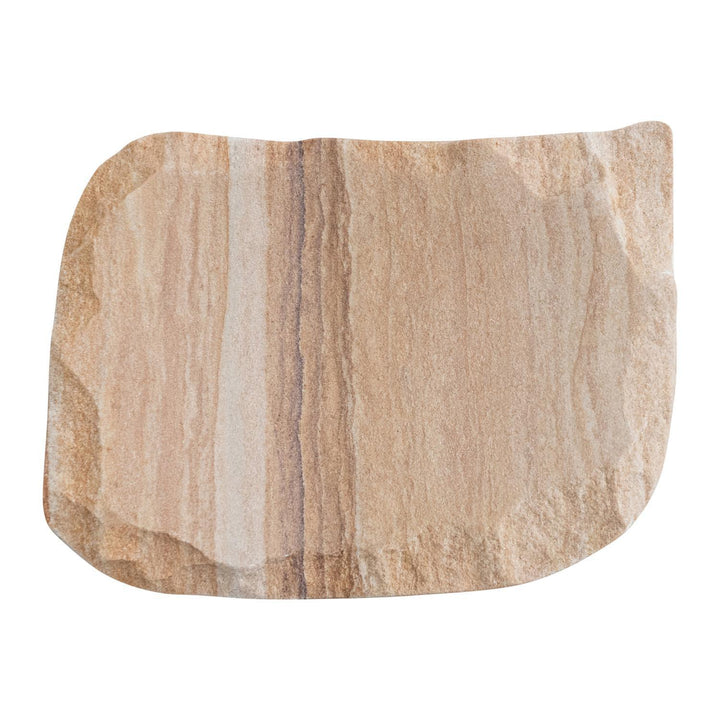 Rainbow Sandstone Soap Dish w/ Raw Edge