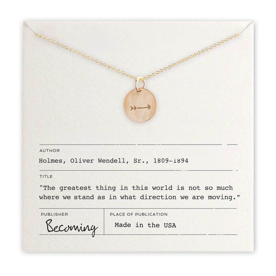 Becoming Necklace - Gold