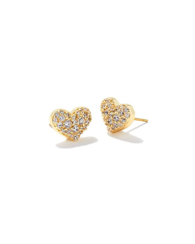 Kendra Scott Ari Heart Stud Earrings