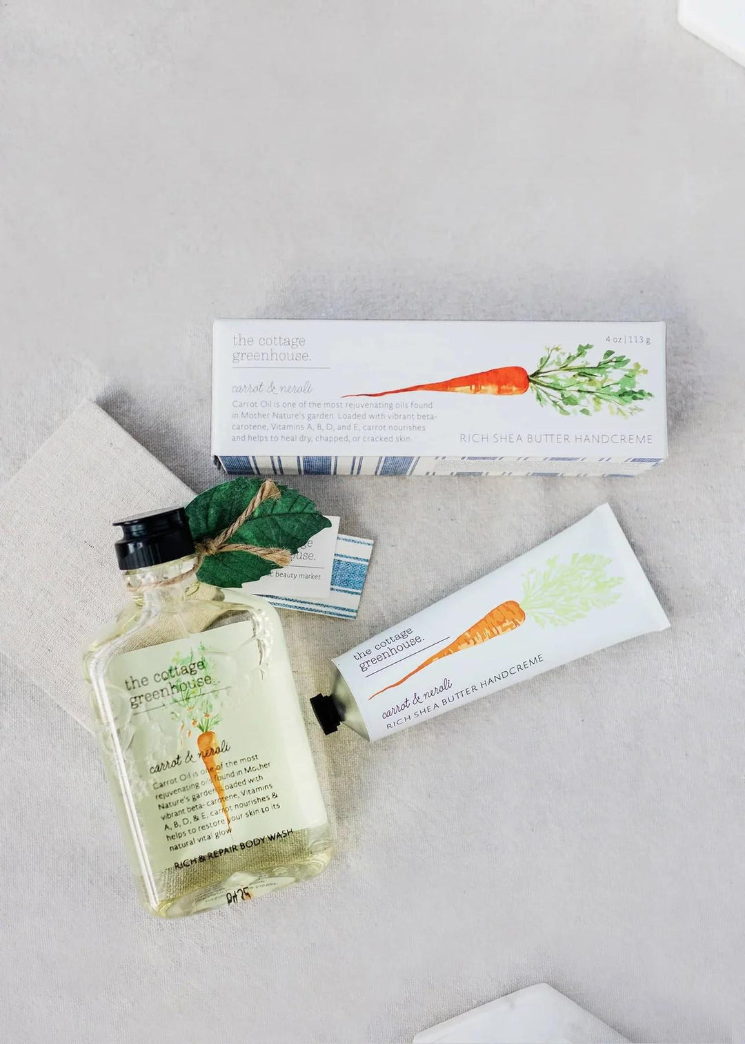 Carrot & Neroli - Cottage Greenhouse
