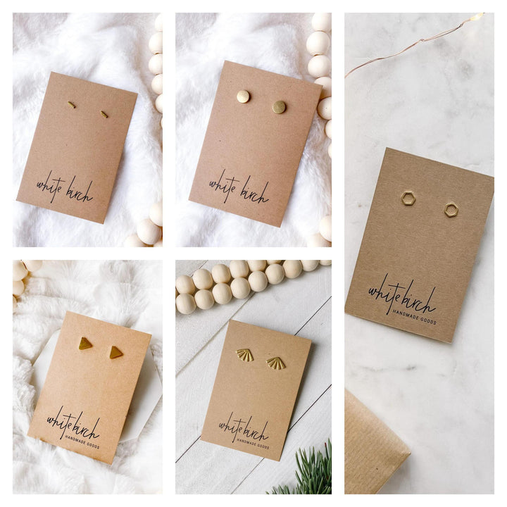 Whitebirch Handmade Goods Studs