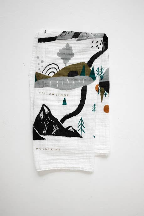 National Parks Swaddle - Clementine Kids